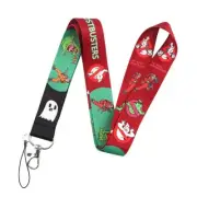 Ghostbusters Cartoon Movies 80s 90s Retro Lanyard ID Holder Key Chain ID Badge