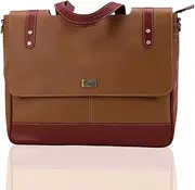 Unisex Light Laptop Notebook Shoulder Bag for 11 Inch to 15.6 Inches Laptops Compatible for MacBook, Ultrabook, Dell, Lenovo, Compaq, Hp Computers and Other Laptops