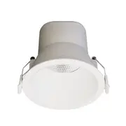 50x CROWN LIGHTING 10W SMD LED Deep Set Anti-Glare Round Recessed Downlight