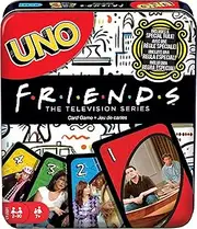 UNO Friends Card Game for Family Night Featuring Tv Show Themed Graphics and a Special Rule for 2-10 Players (Amazon Exclusive)