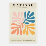 Galrie Henri Matisse Jazz CutOuts Modernist Art Print (1947) for Home Decor, Poster Only, 50 x 70cm (20 x 28inch)