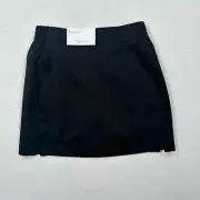 Lady Hagen 16" Perforated Skort Size XS Black Shorts Lined Moisture Wicking