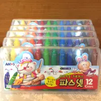 在飛比找蝦皮購物優惠-韓國帶回 AMOS無毒水洗蠟筆