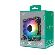 DeepCool CF120 PLUS 3 in 1 (3-Pack) Customisable Addressable RGB LED Lighting 3 PACK