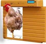 HOPOCO Automatic Chicken Coop Door Light Sensor Auto Opener Programmable