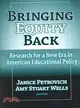 Bringing Equity Back — Research For A New Era In American Educational Policy