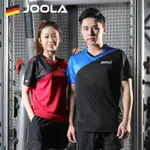 JOOLA夏季乒乓球運動服男士女士短袖球衣透氣排汗訓練比賽
