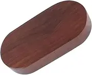 HOMOCONO Walnut Wood Tray for Home Decor Small Wooden Base for Aromatherapy Figurine Display Elegant Tabletop Platform for DIY Models and Cherished Items