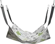 Cat Cage Hammock - Breathable Plush Cat Bed - Cartoon Pet Bed with Hooks, Cold Weather Sleeping Beds for Resting, Napping, Playing, Sleeping