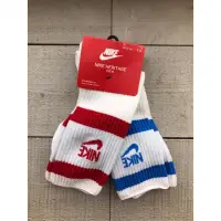 在飛比找蝦皮購物優惠-Nike 襪子 SK0205-902 高筒襪 不收邊 白藍 