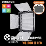 【299超取免運】[享樂攝影]含稅價! 永諾 YN-600L II 2代 YN600L 機型LED持續燈 可調色溫 保一年 台北有實體門市試用 YN600 攝影燈 新聞燈 補光燈 婚攝 微電影【夏日限時優惠中 再享點數回饋】