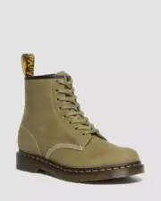 Men's Dr. Martens 1460 Tum Nubuck Leather Lace Up Boots, 31695357 Sizes Mu Olive