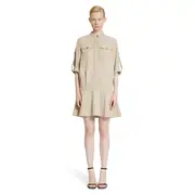 [LOEWE] LOEWE WOMAN BEIGE DRESSES Beige