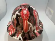New Full Brim Hard Hat Custom Hydro Dipped KW Panty Dropper . Free Shipping