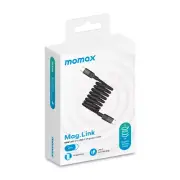 Momax Mag.Link 60W USB Type-C to USB-C Cable Fast Charge Magnetic Coil Charger