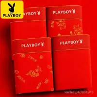 在飛比找蝦皮購物優惠-PLAYBOY男士內褲 純棉平角內褲 抗菌透氣 親膚透氣四角