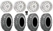 Valor V09 Bdlk 15" Wheels Mh 32" Lynx SXS Tires UForce U10 Pro / U10 XL Pro