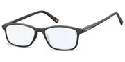 Montana Readers BLF51 Blue-Light Block BLF51 Men's Glasses Black Size +1.00 - Private Health Rebate - Blue Light Block Available