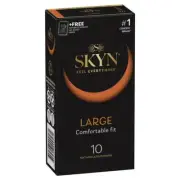 SKYN Large Condoms 10 Pack
