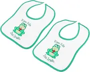 RORPOIR Unique Dinning Bibs Newborn Saliva Towels in Patrick's Day Style Cloth Bibs