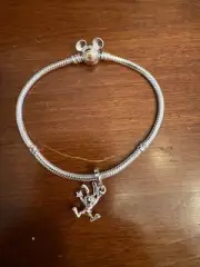 Pandora Limited Disney 100 Anniversary bracelet and Oswald charm