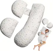 Pregnancy Pillow for Sleeping, Maternity Pillow Support for HIPS, Backs, Legs, M