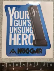 Mec-Gar Magazine Mecgar Your Guns Unsung Hero Vinyl Decal Sticker Shot Show