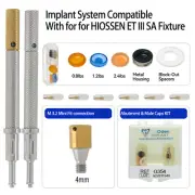 Dental Mini Ø3.2 AH=4mm Abutment Attachments for HIOSSEN ET II/III SA Male Caps