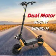 Electric Scooter Dual Motor 4000W 80KM/H 70KM Foldable Off Road