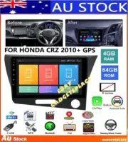 ✅4+64GB For 2010 - 2016 Honda crz Car Android 14 Stereo GPS Carplay head unit BT