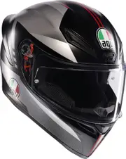 AGV K1 S Lap Helmet, black-red, Size 2XL for Men Black Red