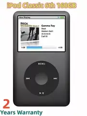 NEW Apple iPod Classic 6th Generation 160GB Black MP3 -Sealed - 2 Years Warranty