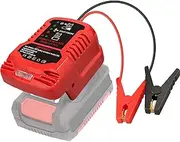 Car Battery Jump Starter Adapter Compatible with Einhell Power X-Change 18V Battery, Battery Jump Starter Adapter for up to 3.5L Gas or 3.5L Diesel Engine with 11AWG Jump Cable