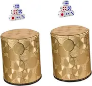 JOINPAYA Frosted Dice Cup Kit ES Cup Game Dice Box Sturdy Easy to Clean for Family Party and Bar Games