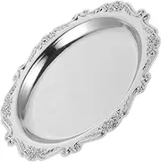 GLEAVI Vintage Style Snack Plate Multi-use Serving Dish for Parties Candy Tray Jewelry Storage