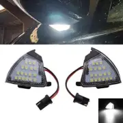2x Side Mirror LED Under Puddle Light For VW Golf5 MK5 R36 Passat b6 Jetta EOS