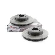 2x Front Protex 4WD Disc Brake Rotors for Isuzu D-Max TFR85 MU-X UC 3.0L