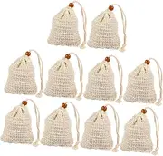 minkissy Bath Pouch Soap Saver Bag Set Pcs Mesh Bags Drawstring for Bubbling Joy Exfoliating for Body Scrubbing