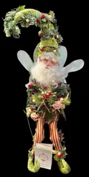 RARE 2007 Mark Roberts Mistletoe & Holly Fairy Large 51-76088 NEW!