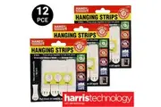 Handy Hardware 12pcs pcs Hanging Strip 55mm x 16mm Hold up to 1.5kg