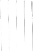 KAILIKETIY 5Pcs Beading Needles Iron Wire Embroidery Needles for DIY Jewelry Making Durable Stitching Tools for for Sewing Projects