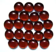 20 x Shades of Deep Cola Brown Glass Mosaic, Leadlight Pebbles, Stones