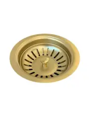 Meir Lavello Kitchen Sink Strainer and Waste Plug Baske Tiger Bronze MST04-BB