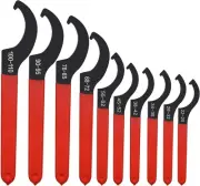 Hook Wrench Set C Clamp Shock Spanner Adjustable For Motorcycle ATV Suspension