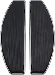 Gloss Black Driver Floorboard for Harley-Davidson Softail Deluxe FLDE 2018-2020
