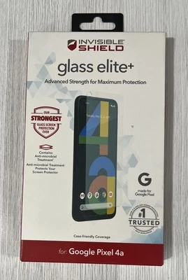 ZAGG InvisibleShield Glass Elite+ Screen Protector for Google Pixel 4a - Clear