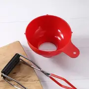 2 Pcs Large Diameter Funnel for Oil Cooking Funnels Transferring Jam