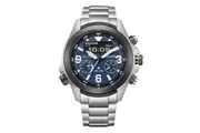Citizen Promaster Land 35th Anniversary Chronograph Blue Dial Eco-Drive JV1006-51L 200M Men's Watch