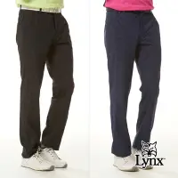 在飛比找Yahoo奇摩購物中心優惠-【Lynx Golf】男款防潑水四面彈性山貓精美壓光印後腰L