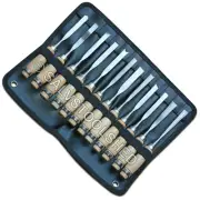 Wood Carving Chisels Chisel Set Work Working Carpenter Craft Tools 12 Pieces